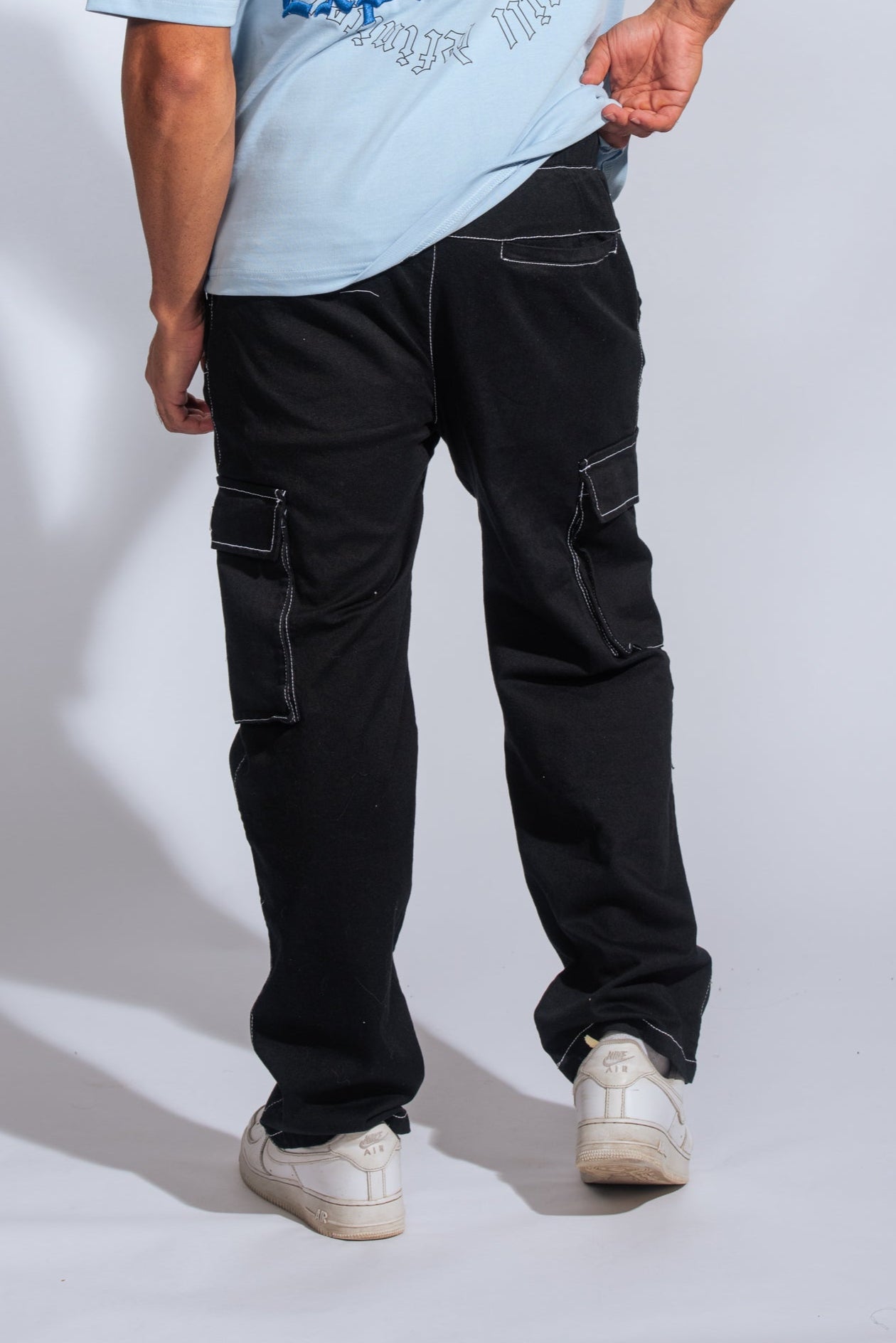 Black Cargo Pants XC INFINITY