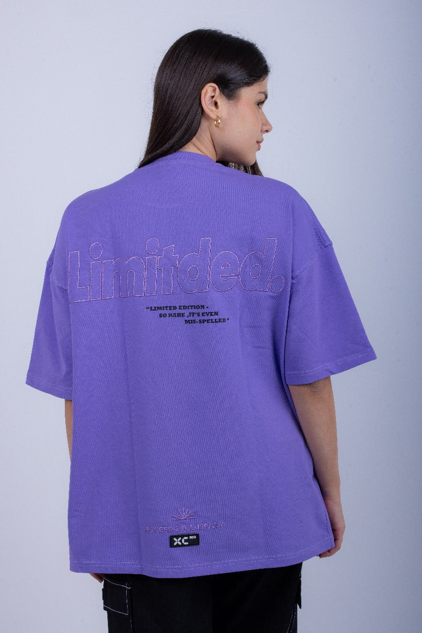 PURPLE MIS-SPELLED TSHIRT XC 500