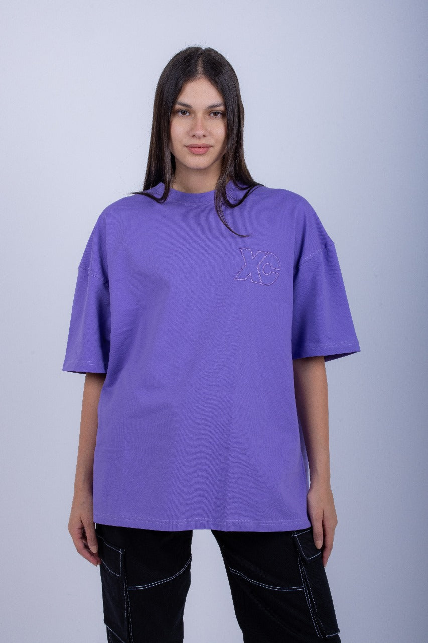 PURPLE MIS-SPELLED TSHIRT XC 500