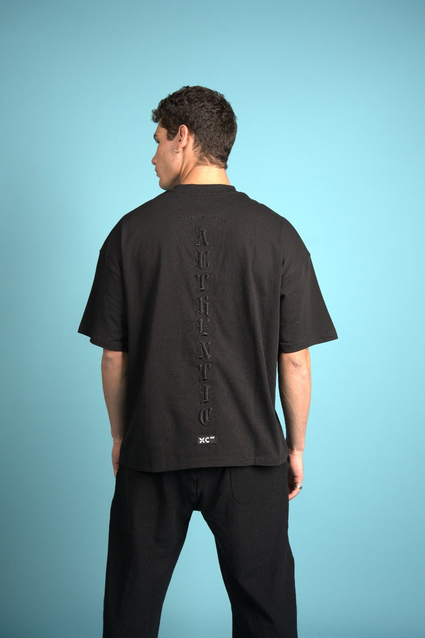 BLACK AUTHENTIC TSHIRT XC 500