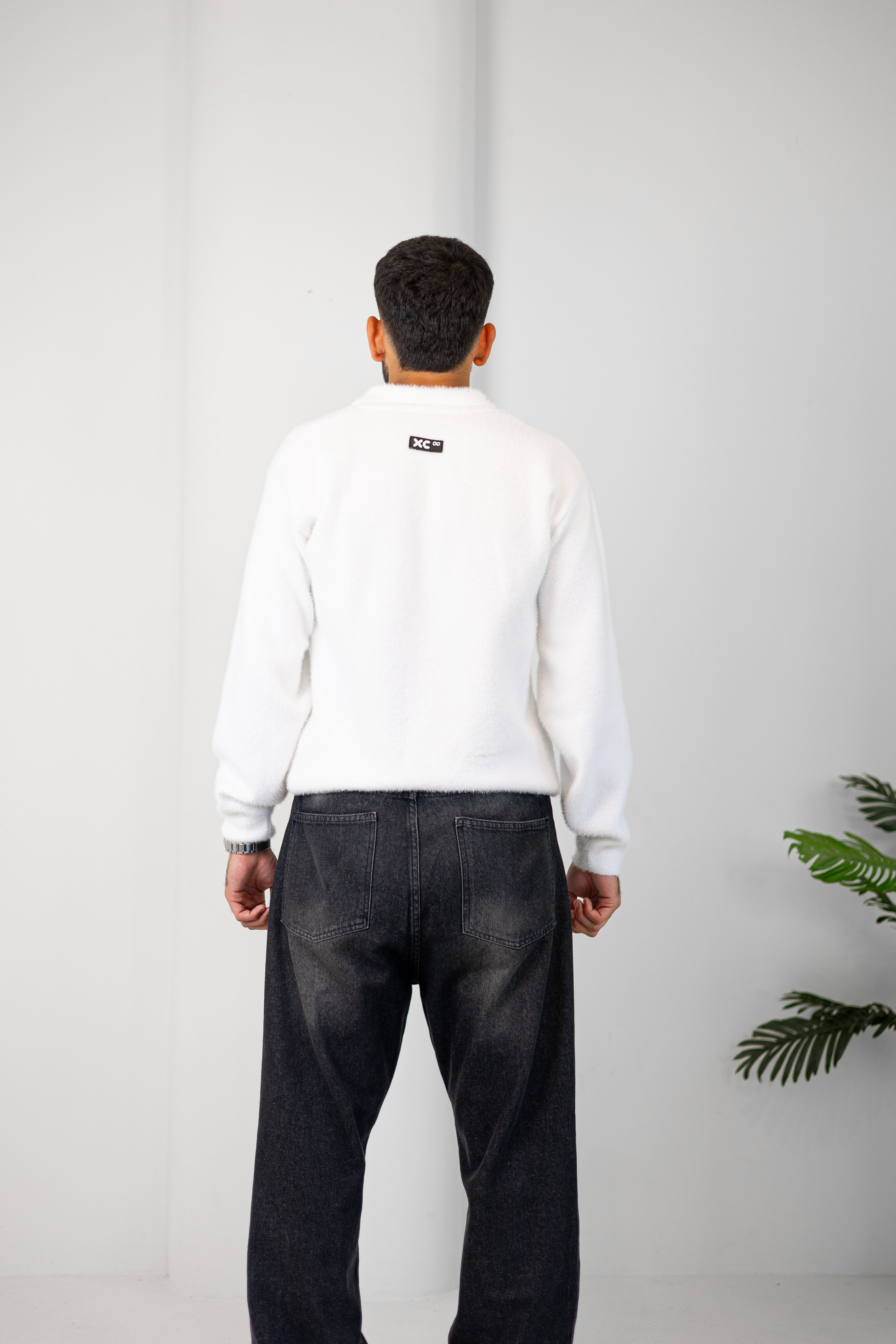 White Mohair Sweater