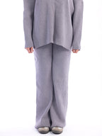 Pearl Grey Knitted 2 Piece Set