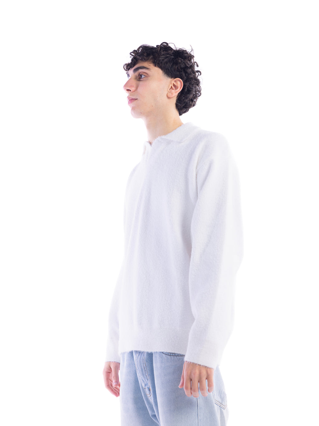 White Mohair Sweater