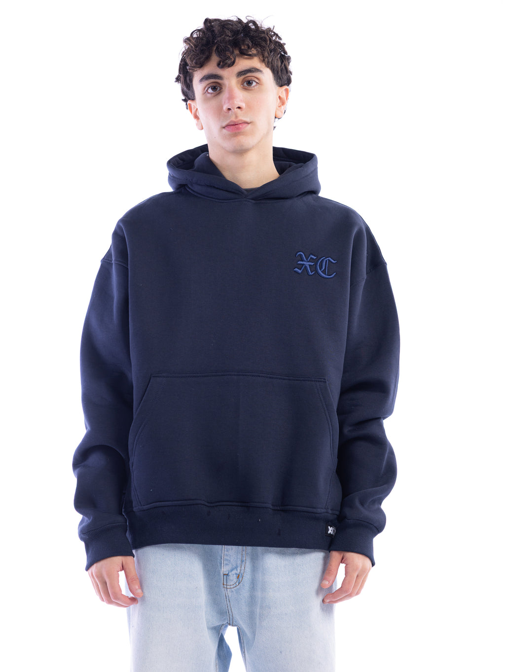 NAVY BLUE RARE AS X HOODIE