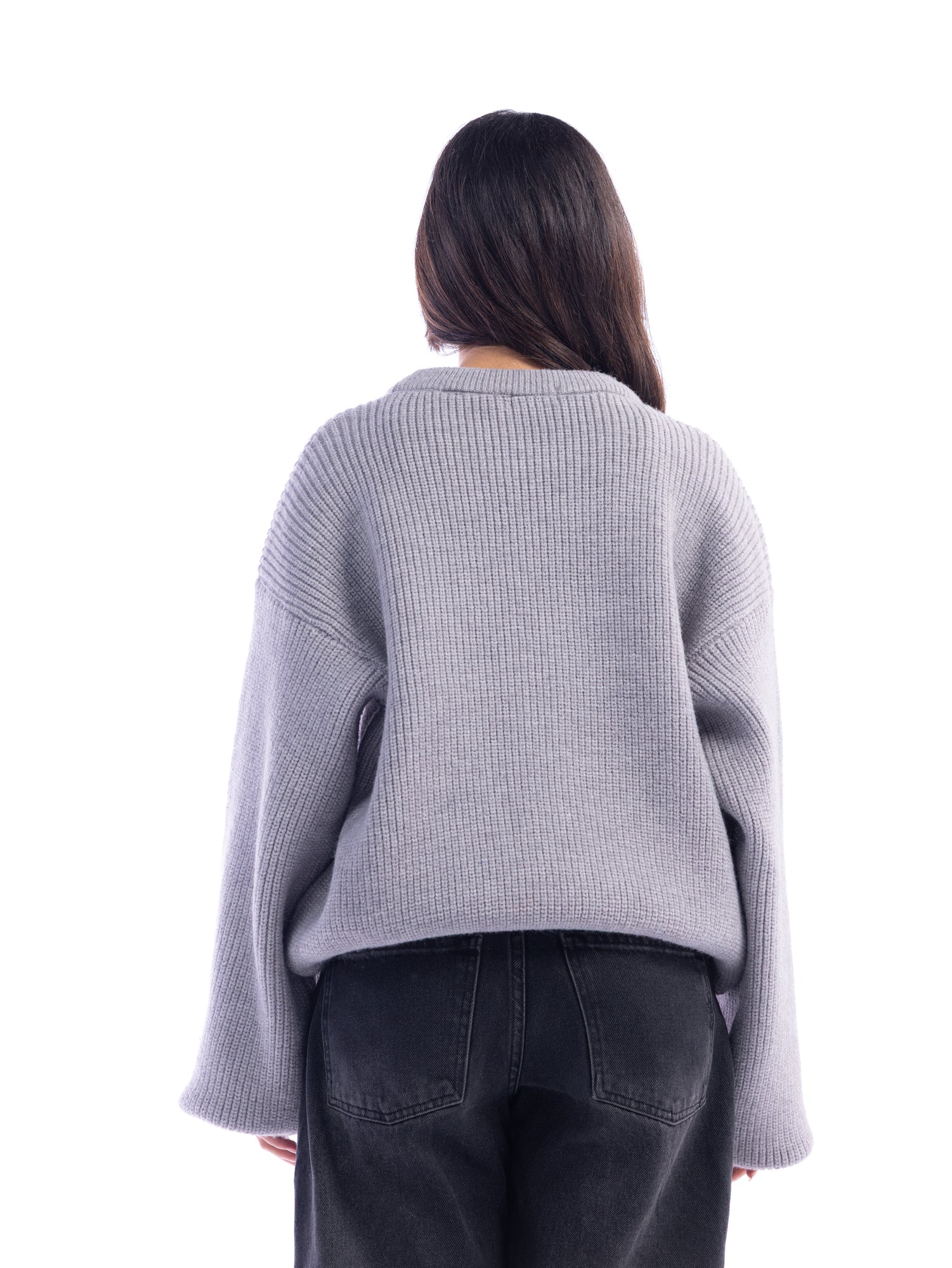 Grey Knitted Sweater