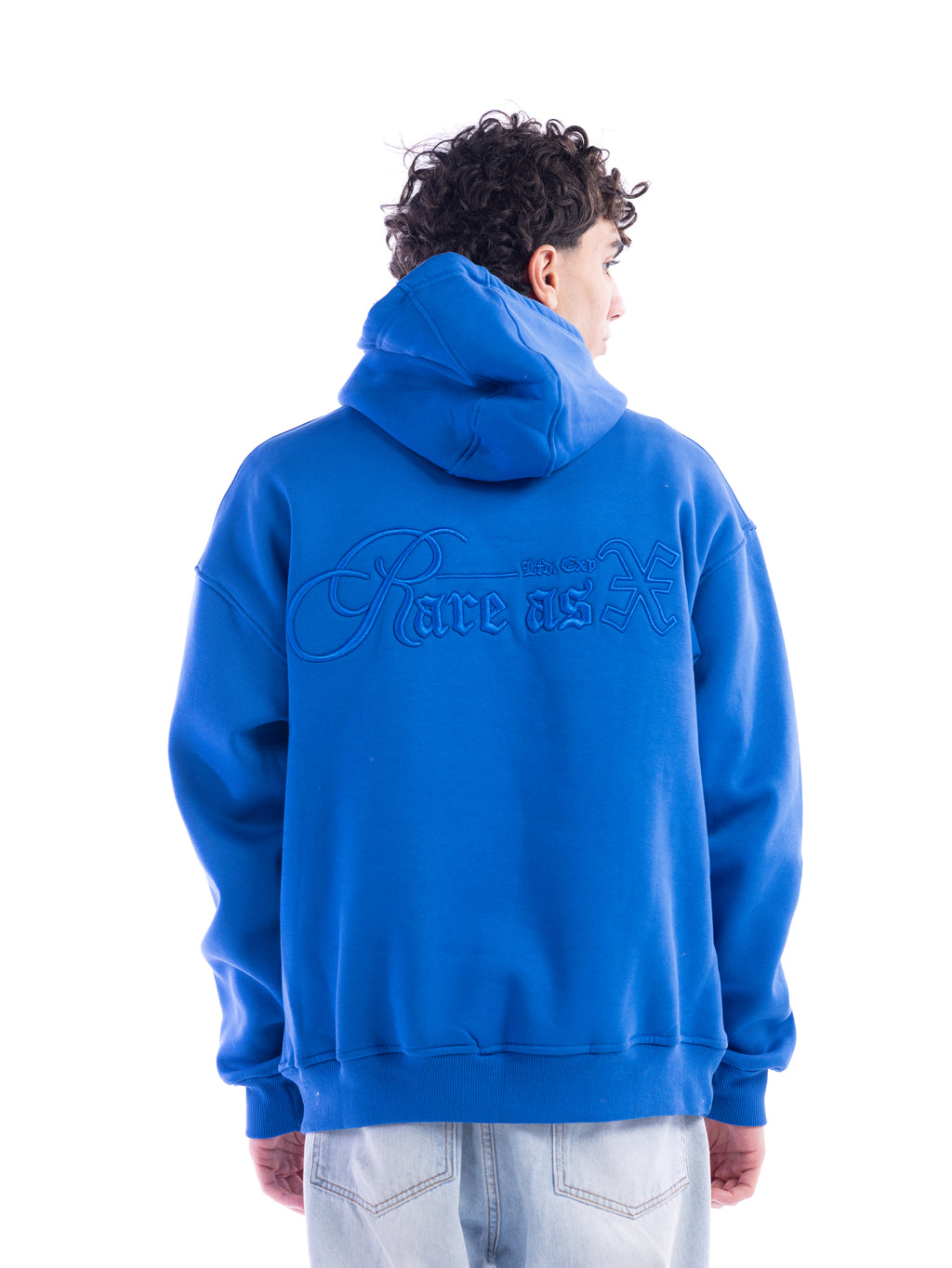 BLUE RARE AS X HOODIE