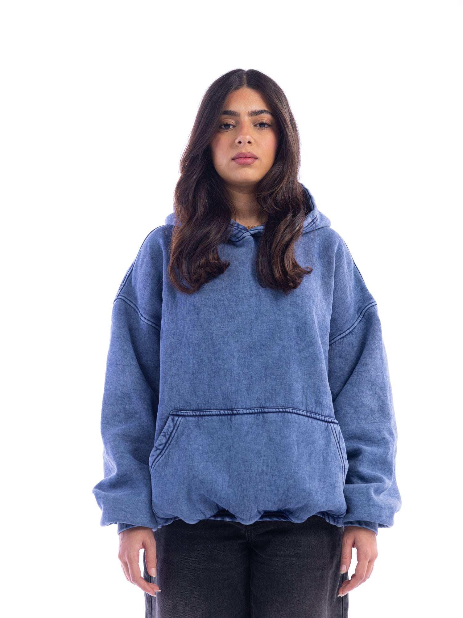 Washed Blue Hoodie
