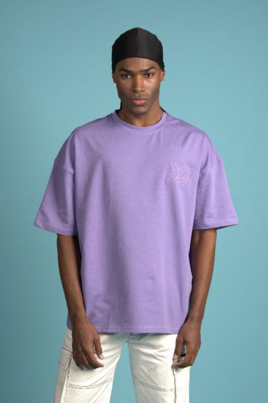 PURPLE MIS-SPELLED TSHIRT XC 500