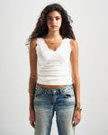 White Celestial Lace Top
