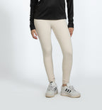Cream Beige Leggings