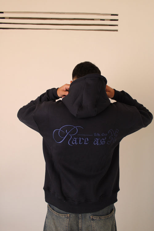 BLACK RARE AS X HOODIE