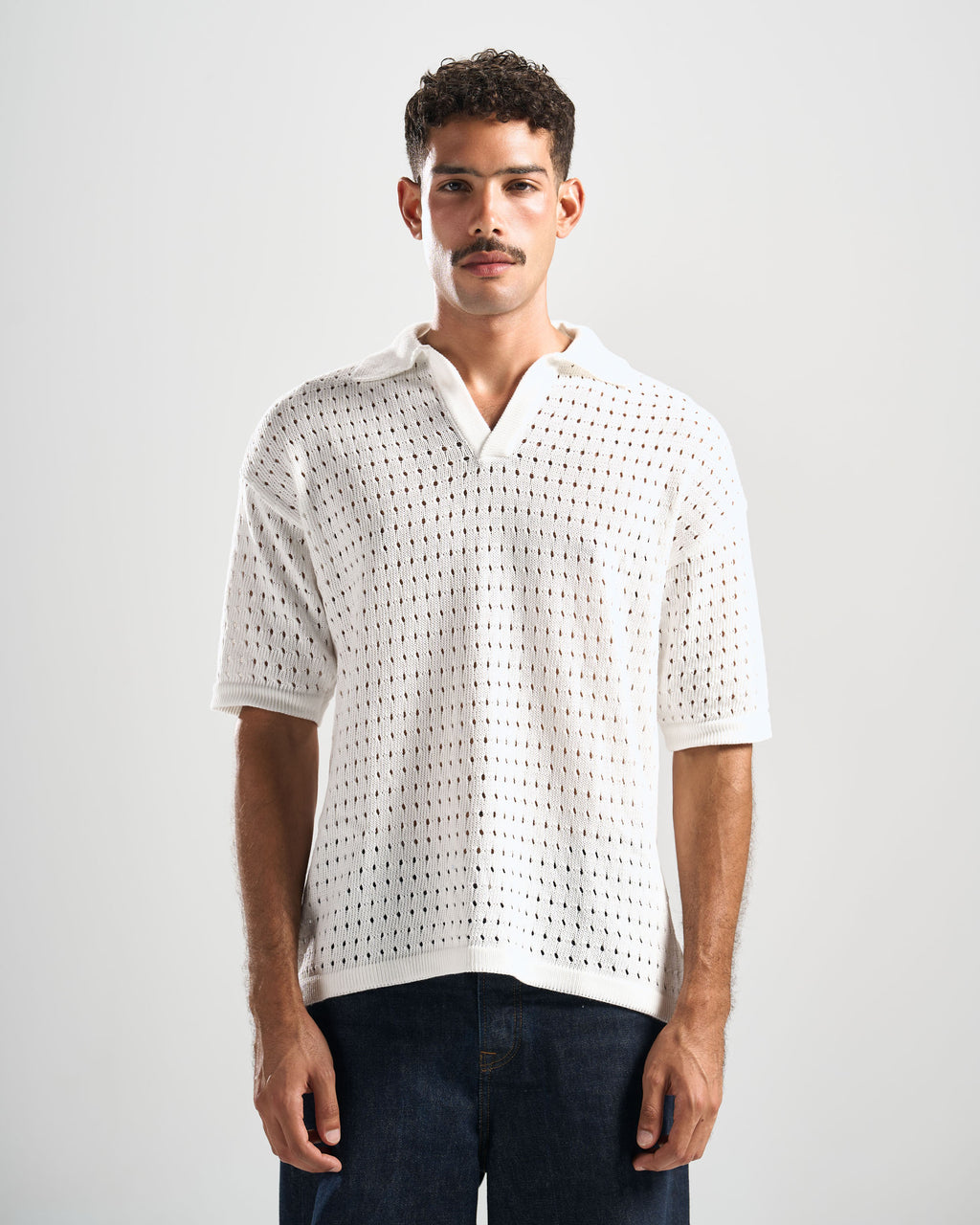 White Breezeway Knit Shirt