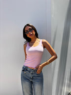 Baby Pink Dawn Lace Top