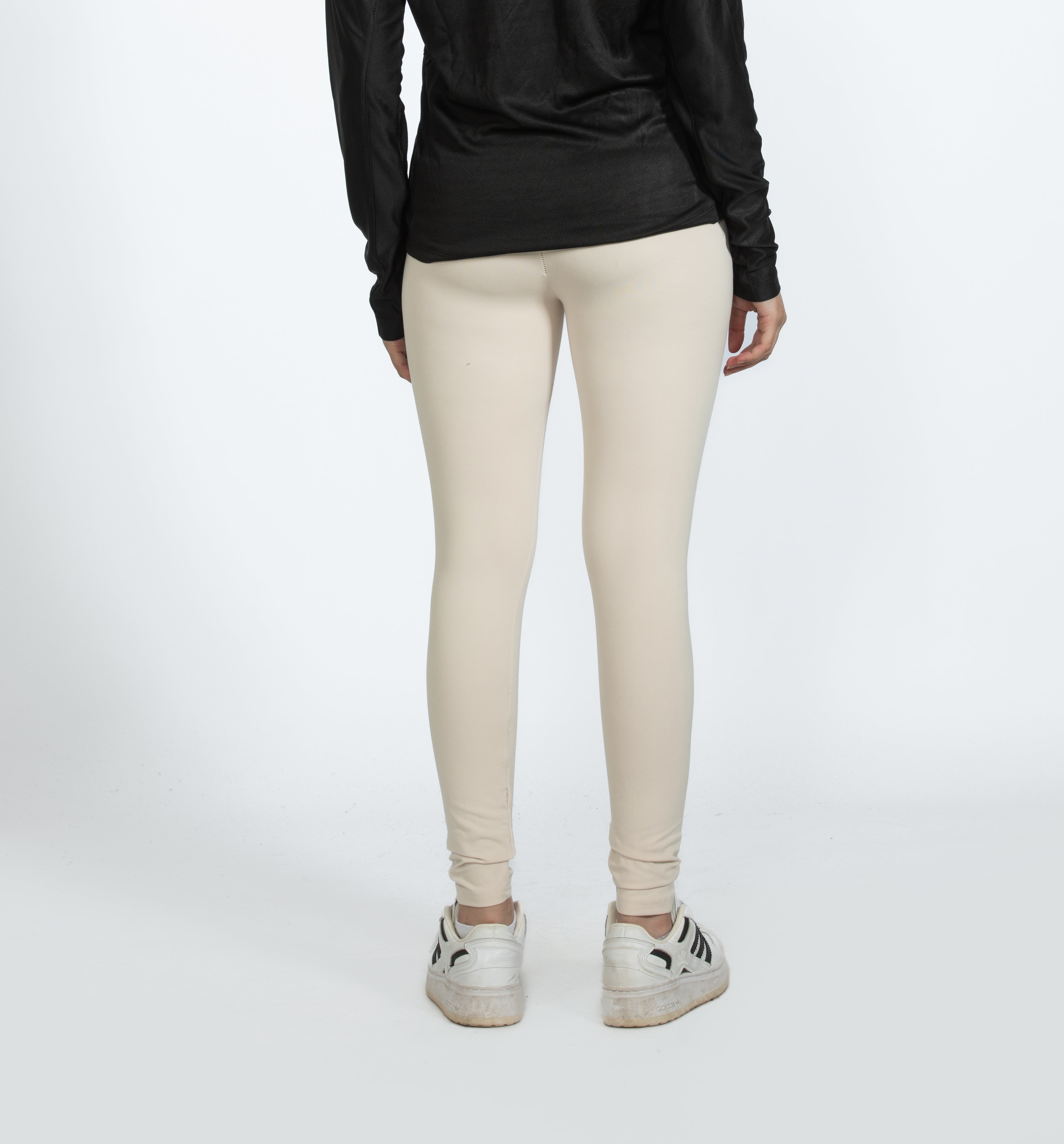 Cream Beige Leggings