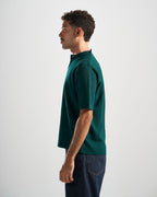 Green Hunter Ribbed Polo