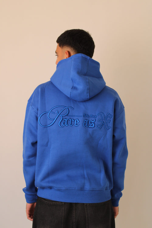 BLUE RARE AS X HOODIE