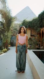PINK SCULPT CORSET TOP