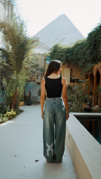 BLACK SCULPT CORSET TOP