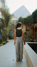 EMERALD GREEN SCULPT CORSET TOP