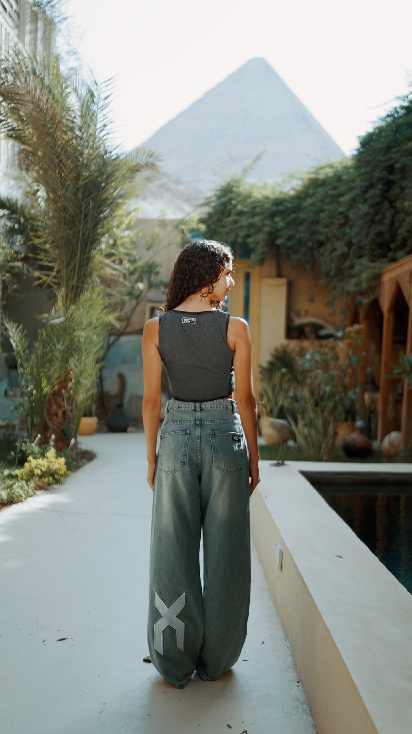 WASHED CORSET TOP XC INFINITY