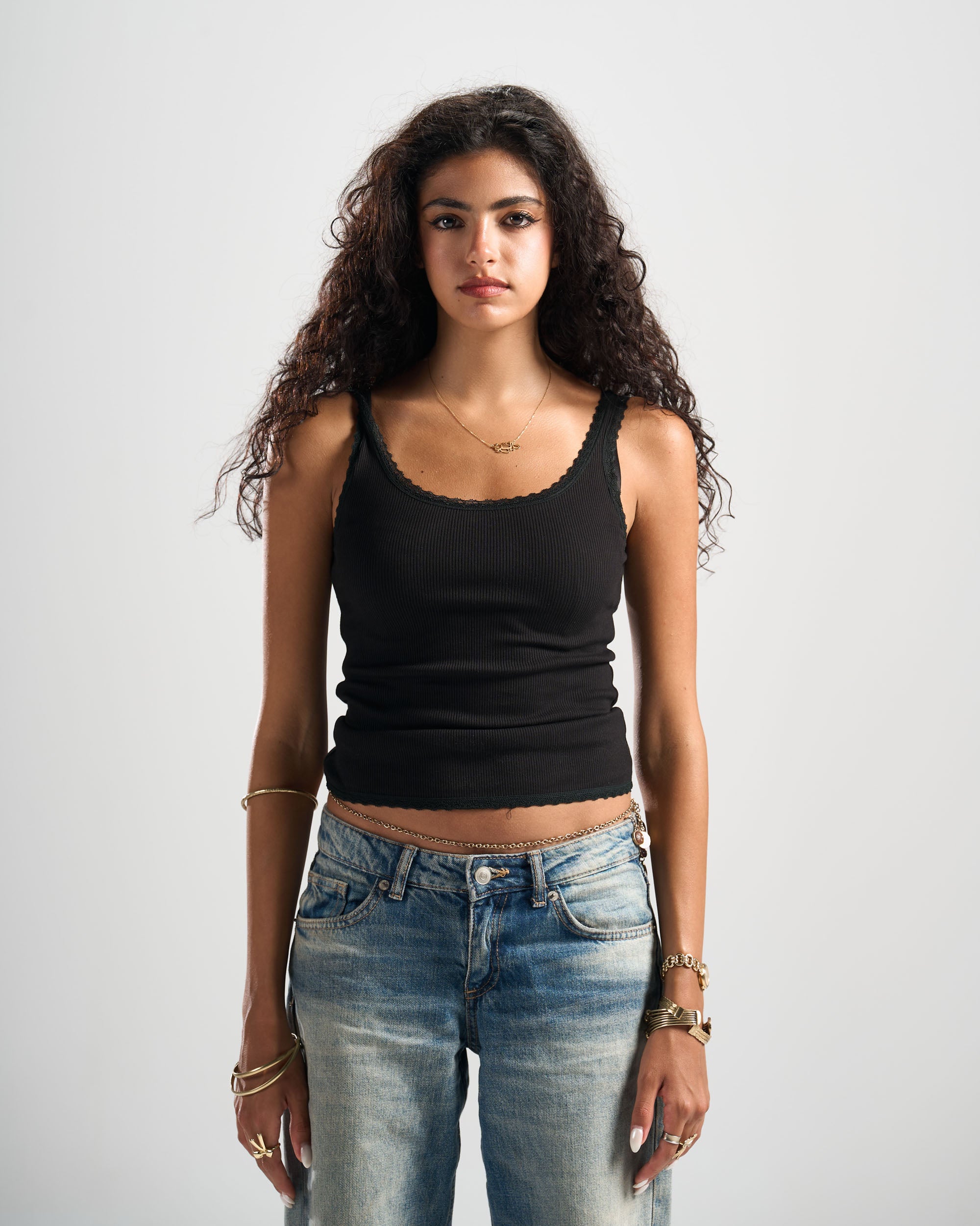 Black Dawn Lace Top