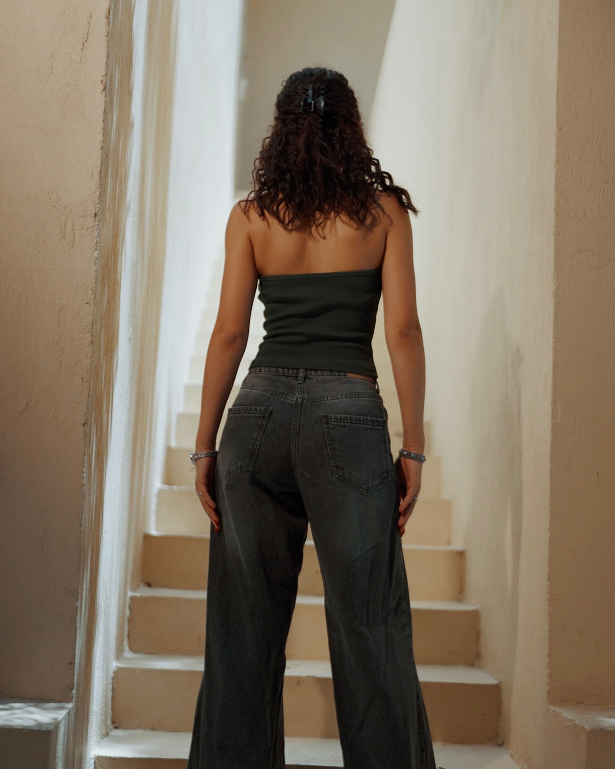 Olive Green Halter Top