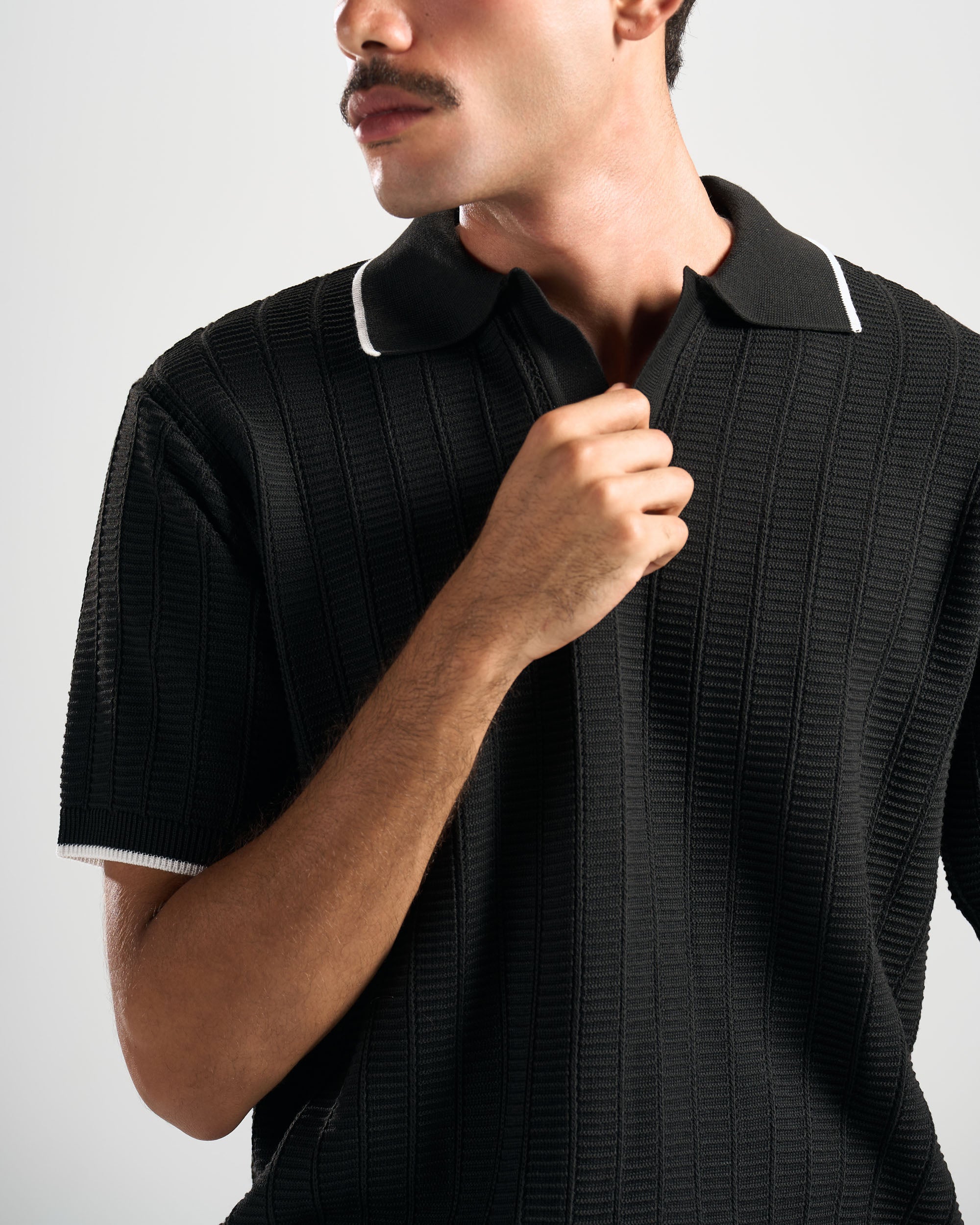 Black Riviera V Polo