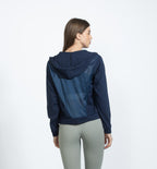 Navy Blue Meshback Jacket
