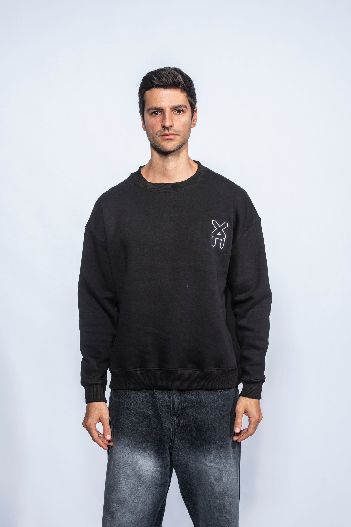 BLACK SWEATSHIRT XC INFINITY