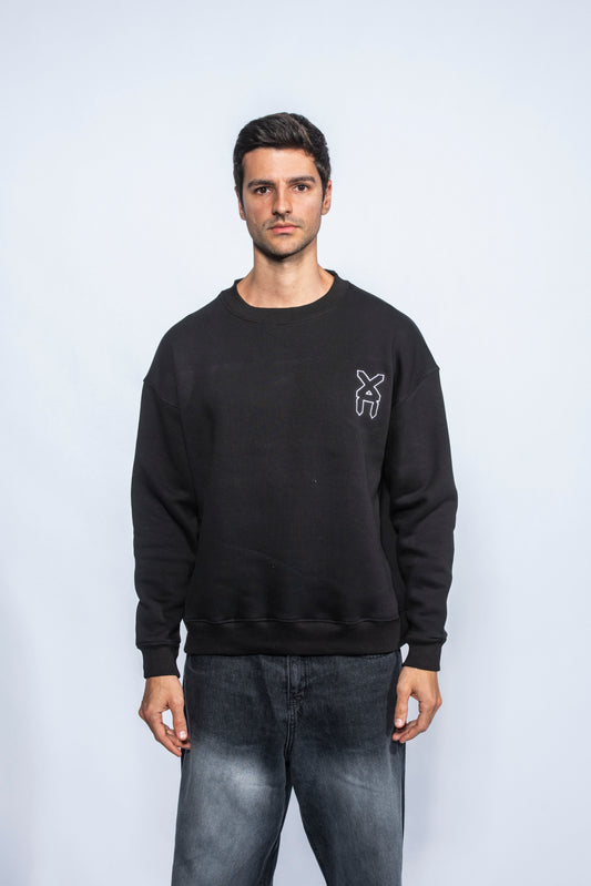 BLACK SWEATSHIRT XC INFINITY