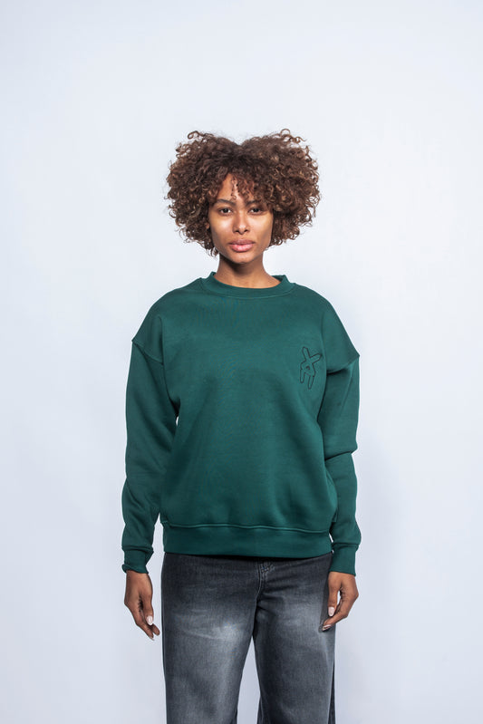 OLIVE SWEATSHIRT XC INFINITY