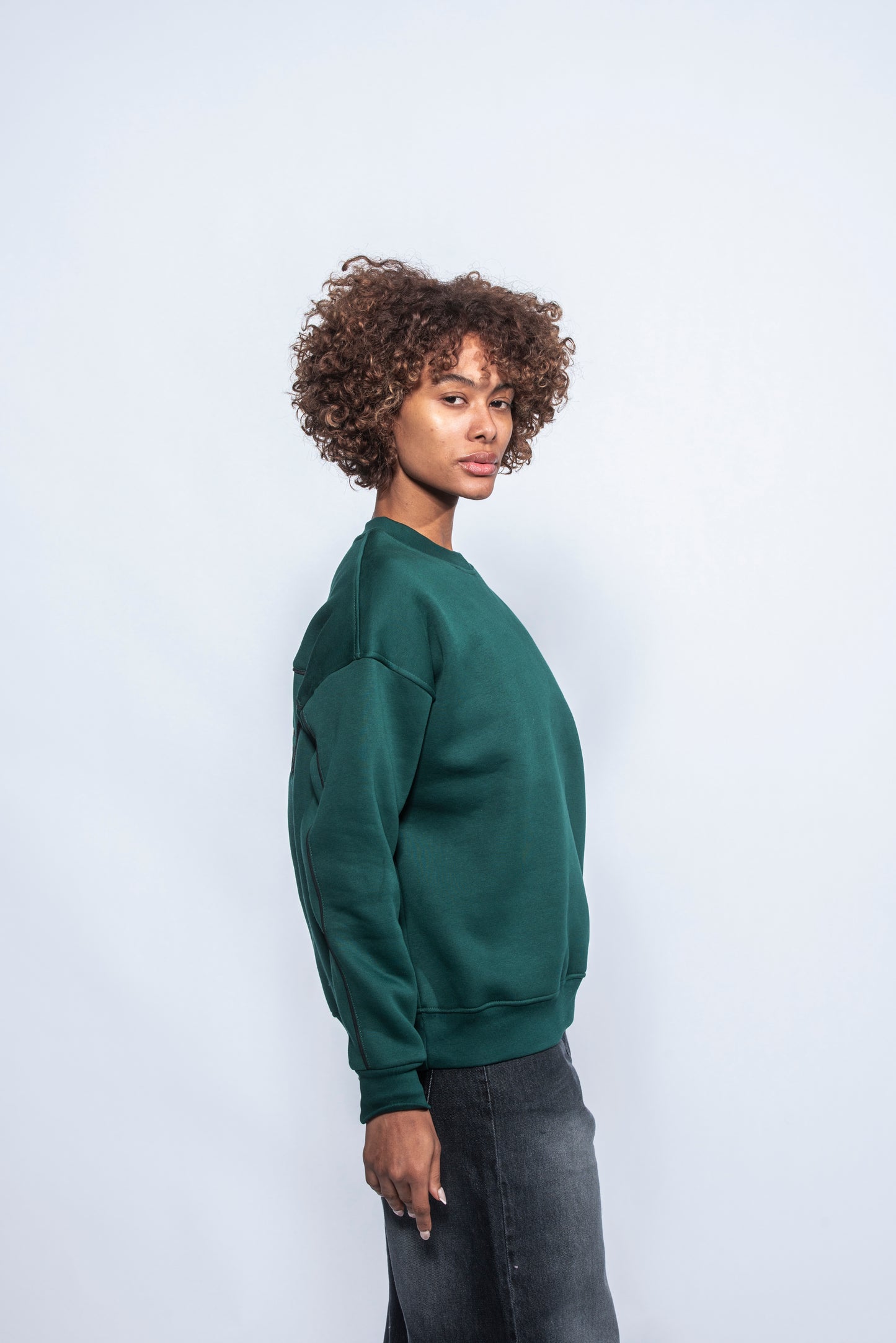 OLIVE SWEATSHIRT XC INFINITY