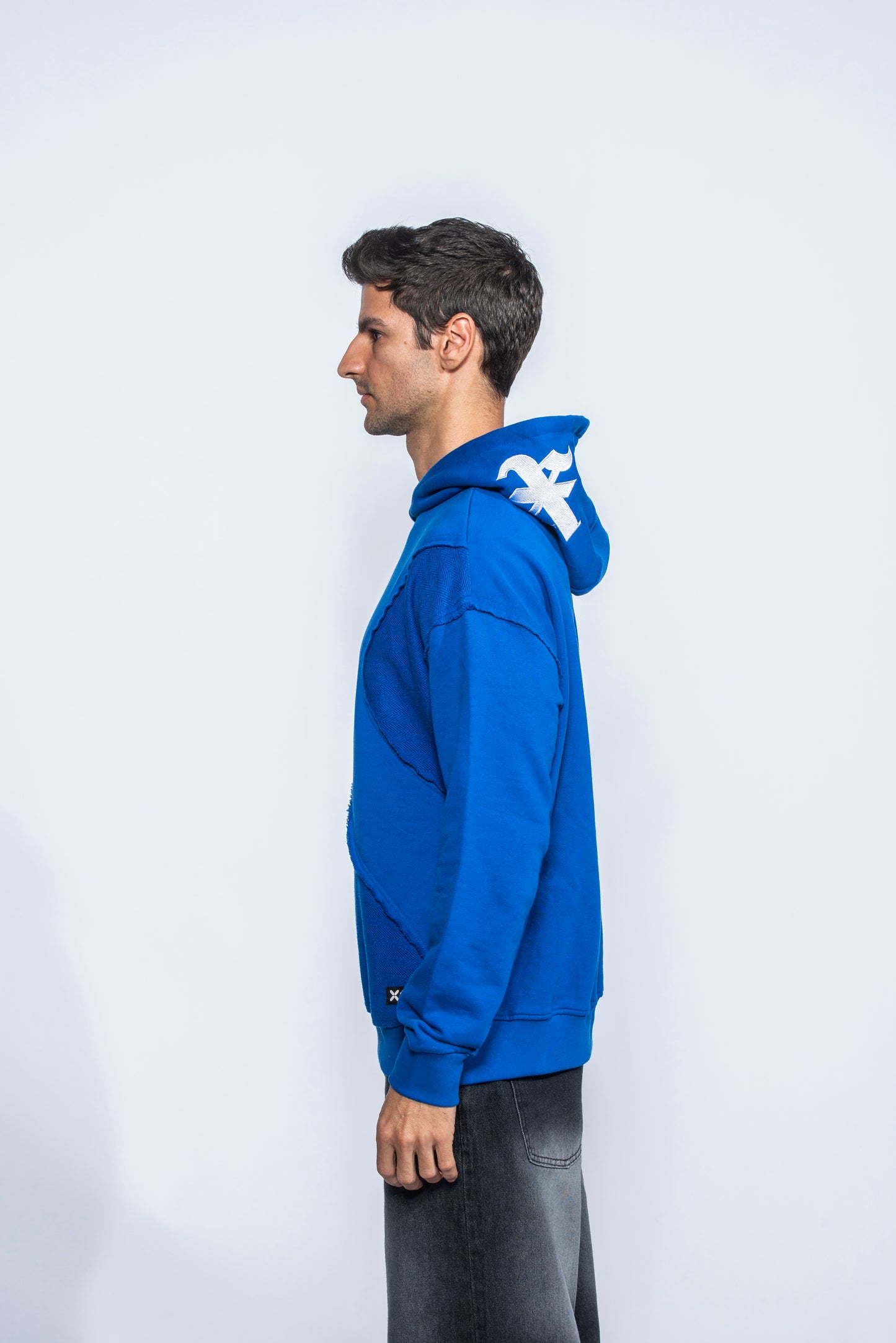 ROYAL BLUE HOODIE XC 500