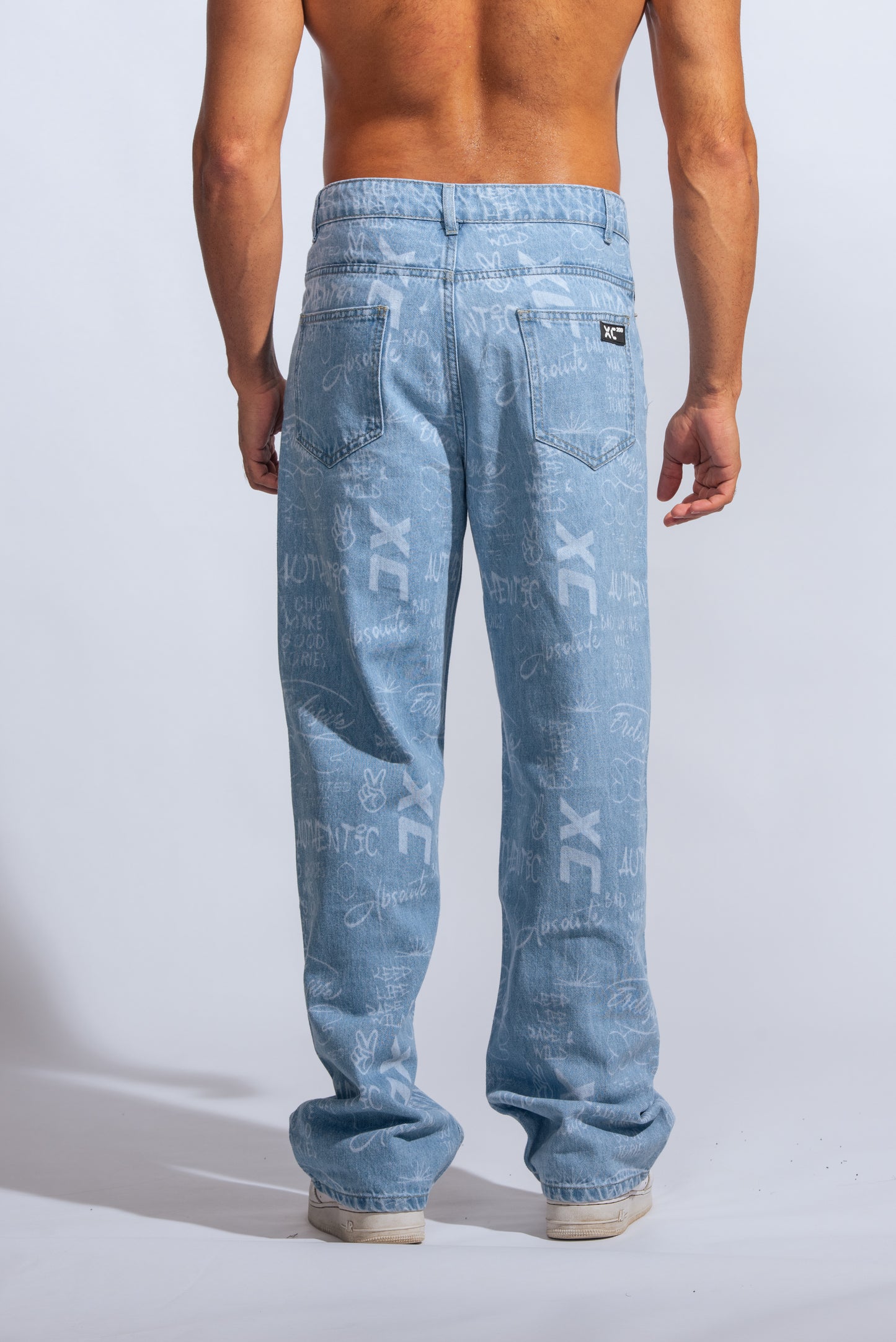 FULL PRINT BLUE JEANS XC 200