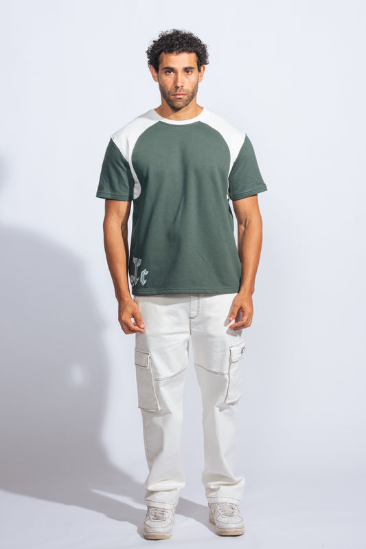 GREEN X WHITE SHIKAZ TEE XC 50