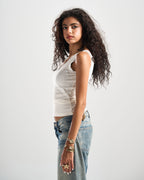 White Celestial Lace Top