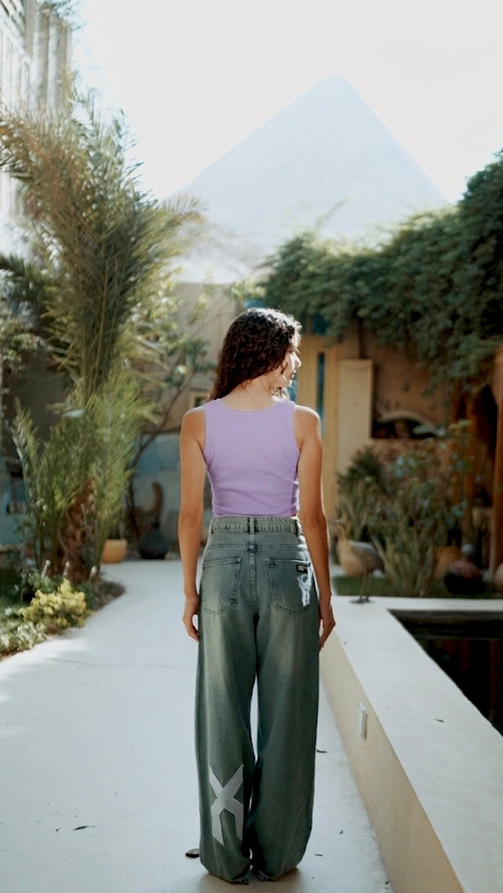 LAVENDER  SCULPT CORSET TOP