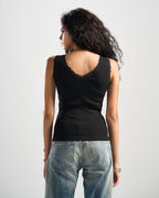 Black Celestial Lace Top