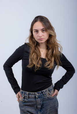 Black Long Sleeve Top