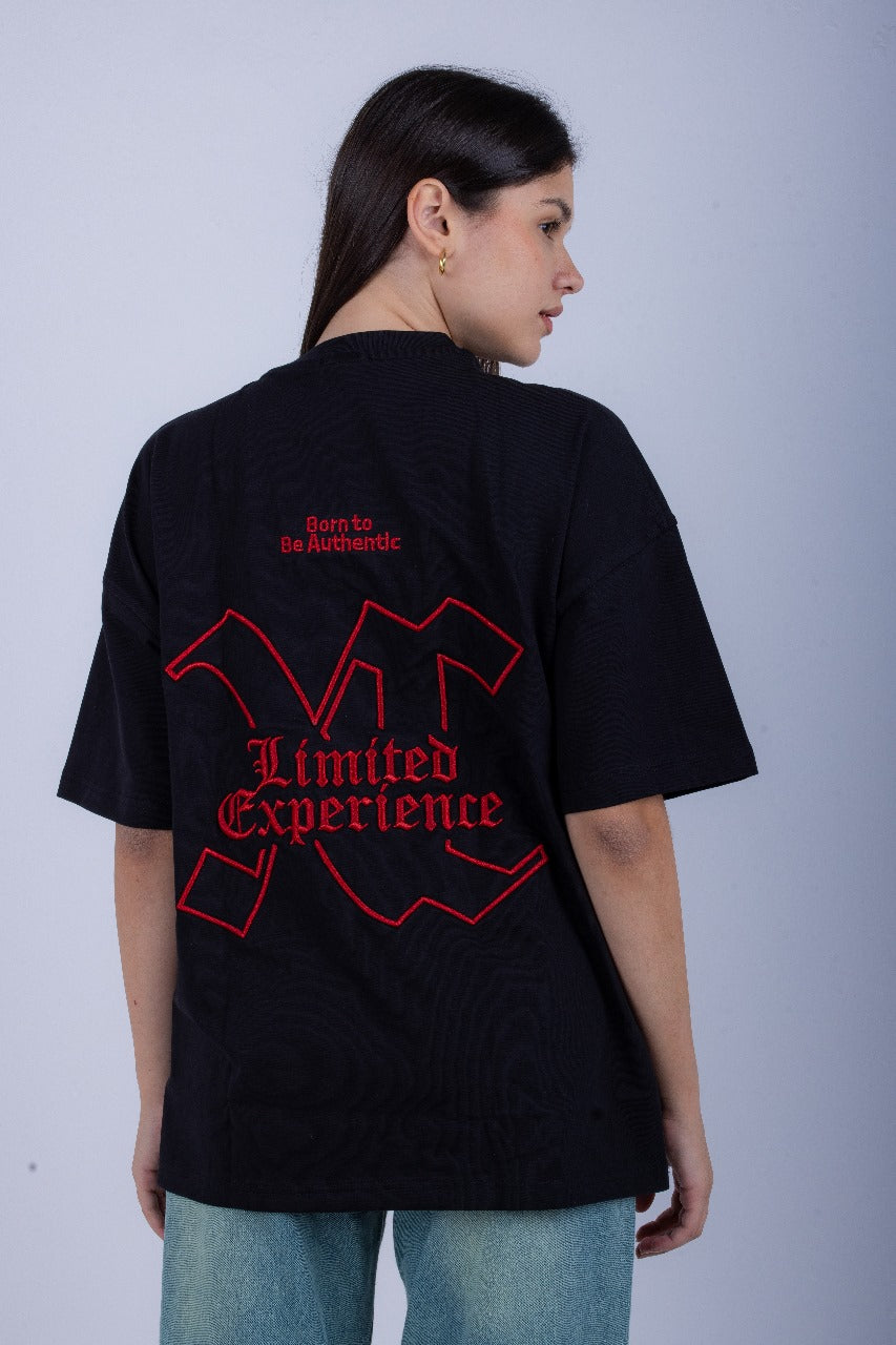 BLACK X RED TSHIRT XC 200