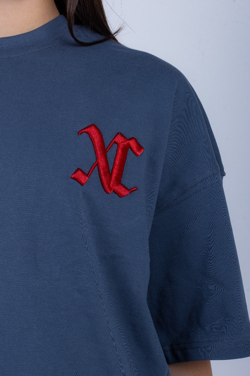 STONE BLUE X RED TSHIRT XC 200