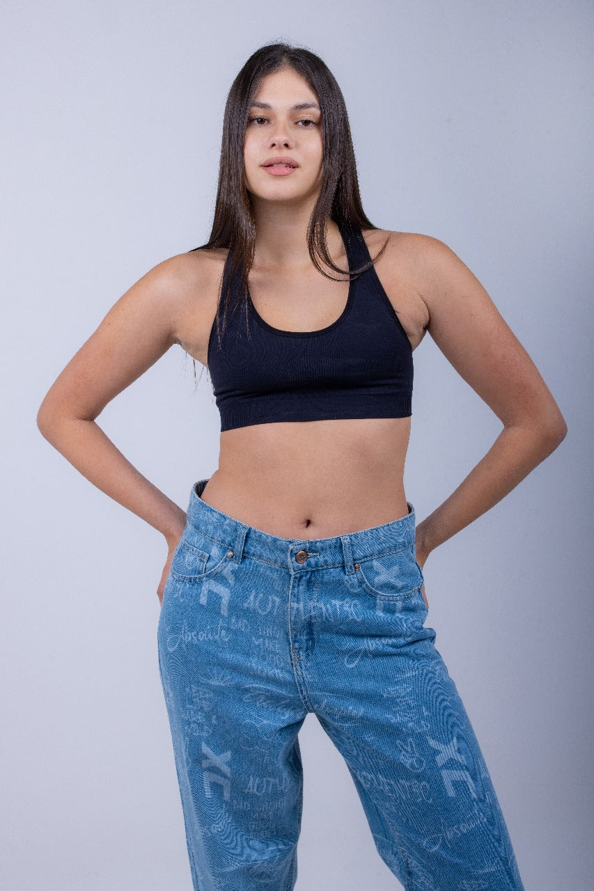 FULL PRINT BLUE JEANS XC 200